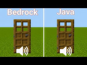 sounds Bedrock vs Java in Minecraft