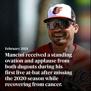 321K views · 4.6K reactions | Trey Mancini was diagnosed with colon cancer in March of 2020. Friday, he's playing in the Baltimore Orioles' first game of the season as he makes an inspiring return to baseball  | ESPN | Facebook