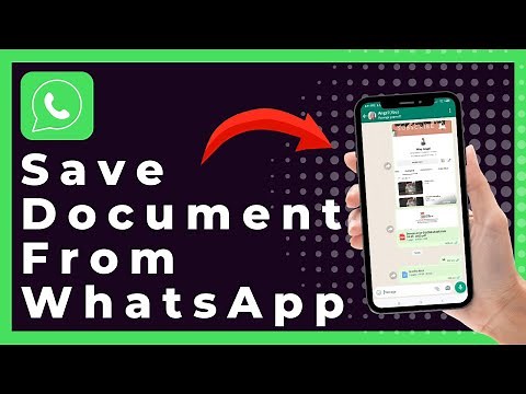 How To Save Document From WhatsApp (Easy)