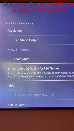 Get FREE Remasters on PS5 Pro! (Enable This Now) 🎮#PS5Pro #PlayStation5 #PS5Settings #GamingTips
