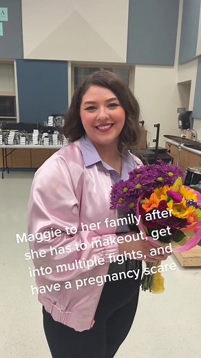 first show down 🚘⚡️#grease #greasethemusical #theatertiktok #rizzo