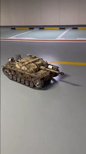 1/16 StuG III RC Tank with sound, light, smoke #rctank #remotecontrol #military #army