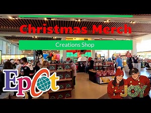 EPCOT Christmas 2025 MERCH Arrives! 🎄 New Holiday Items at Creations Shop | Walt Disney World