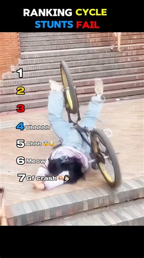 Ranking Crazy Cycle Stunt Fails🤡