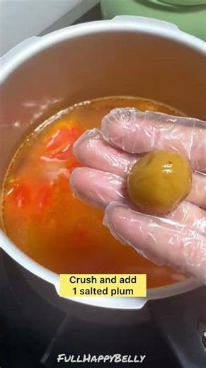 Tomato tofu soup recipe