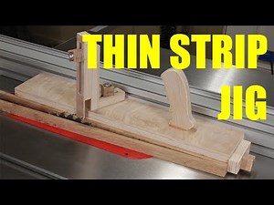 Thin Strip Jig for the Table Saw