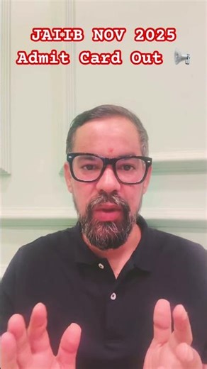 JAIIB Nov 2025 admit card out 🔥 Check how to download #jaiib2025 #iibf #latestupdate