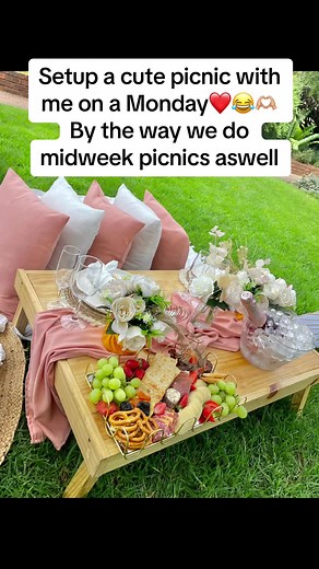 Peach Picnic Surprise on a Monday