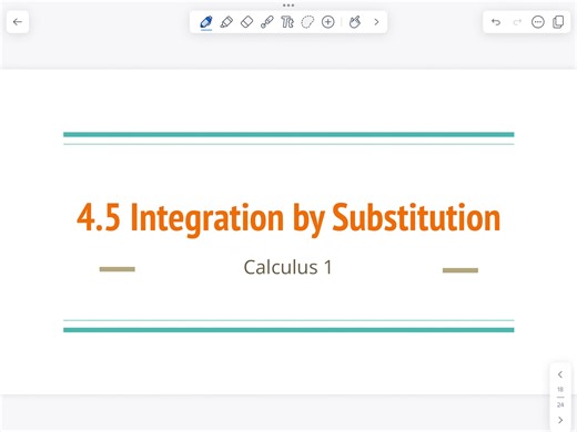 C1.4.5.V3 Integration by Substitution