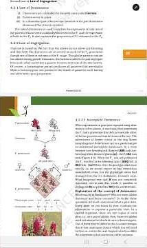 Chapter 4 BIOLOGY Class 12 part 9 | Principles of inheritance and variation #shorts #youtubeshorts
