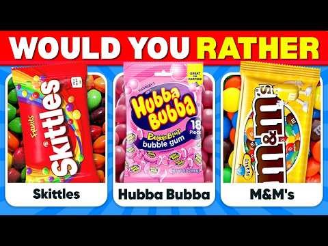 Would You Rather...? Ultimate Candy & Sweets Edition 🍬🍧🥞| Flamingo Quiz