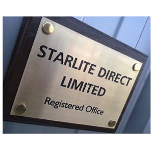 [Hot Item] Custom Metal Nameplate, Engraving Name Plate, Plaque, Aluminum Signs