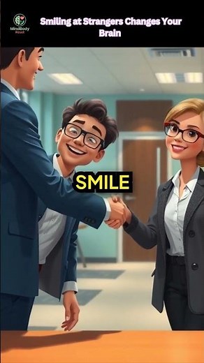 The Psychology of Smiling at Strangers 😊✨ (Hidden Benefits)#Psychology #Smiling #HiddenBenefits