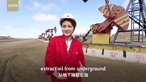 305K views · 786 reactions | What was once a barren region is now a modern oil city, one of China's key oil and gas bases. At the heart of one of China's largest oilfields in Karamay, a key piece of equipment is at work, without which nothing would have been possible. These are the pumpjacks or "nodding donkeys." Join CGTN's Serena Dong to explore how these machines extract the precious oil from under the ground. #AmazingXinjiang | CGTN | Facebook