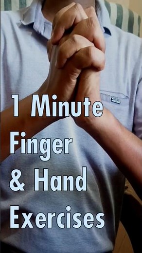 1 Minute Finger and Hand Stiffness Exercise | Best and Easy Exercise | No Equipment Required