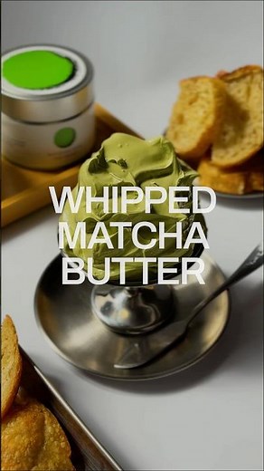 Whipped Matcha Butter | The creamiest and tastiest spread for your toast, pancakes or waffles!