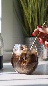 If we could dive into this Chocolate Moose Tracks affogato, trust that we would 🤝 | Moose Tracks Ice Cream