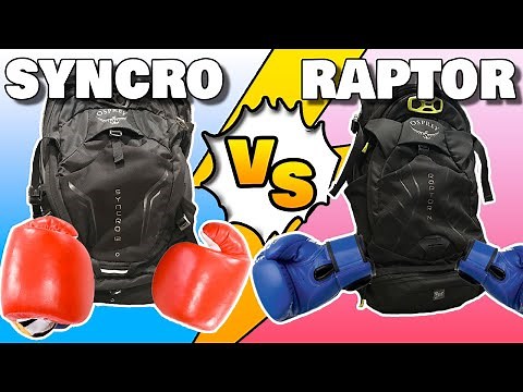 What Is The Best Cycling Backpack? - Osprey Syncro 12 vs Raptor 14 Review