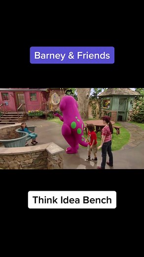 Barney & Friends Bench Thinking Ideas