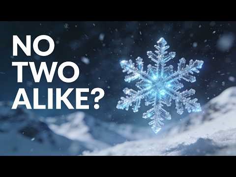 The Science of Snowflakes: Why No Two Are Alike (Explained Simply)