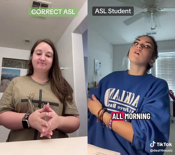Learn Correct ASL Signs with Interactive Duet