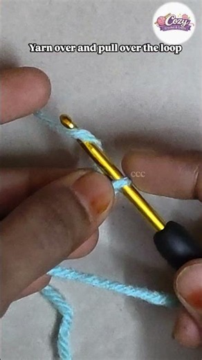Chain Stitch Made Easy! crochet for beginners #crochet #chainstitch #crochettutorial #easycrochet