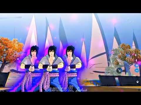 🔥Sasuke rules the Free Fire arena 🎯
