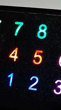 3D Printed ESP32 LED Touchpad! #3dprinting #esp32 #LEDs