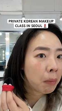 Taking a private Korean makeup lesson in Seoul with Jung Saem Mool Academy! #koreanbeauty
