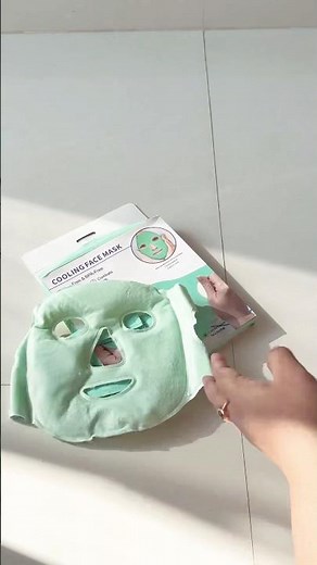 Polyvinyl Chloride Cool Gel Full Face Mask Summer Ice Cooling Mask #unboxing #amazon #amazonproducts