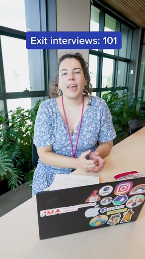 How to nail your exit interview ✌️#peaceout #fyp #officelife #jobtips #jobtok #exitinterview