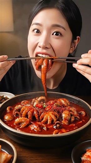 Baby octopus Mukbang #asmr #mukbang #eatingasmr #asmreating #asmrsounds