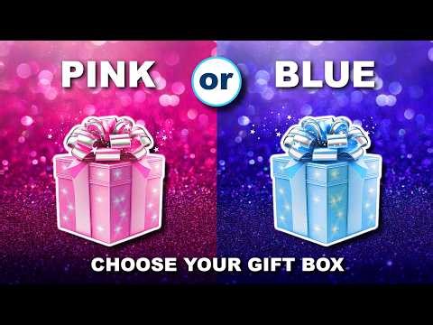 Choose Your Gift 2 🎁😍💙 Gift Box 2 Choose One Gift Gift Challenge l Gift Quiz