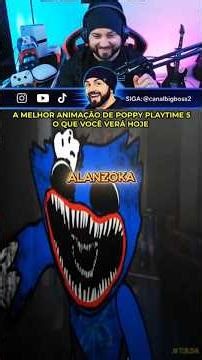 🤣 SIMPLESMENTE a MELHOR ANIMAÇÃO de POPPY PLAYTIME 5 #shorts #poppyplaytime5