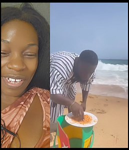 1M views · 16K reactions | Vacation on the beach ⛱️ 藍藍藍藍藍藍 Comedy by @boukorytogo3 thank you for making us laugh so hard 藍     #funnyvideo #funny #laugh Mz Menneh | Mz Menneh | Facebook