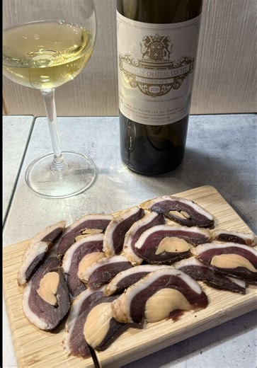 Recette de Magret de Canard Séché au Foie Gras