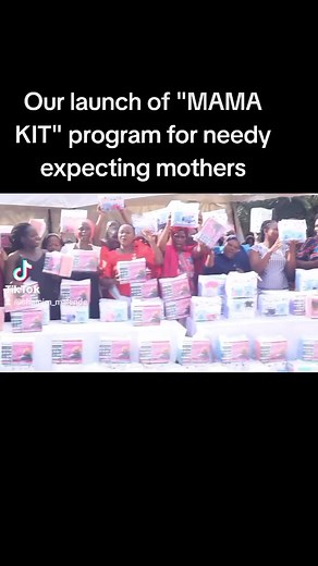 6K views · 551 reactions | Today launching our MAMA KIT program and giving out free kits to expecting mothers. | Shamim Malende | Facebook