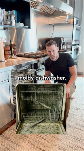 Your dishwasher might actually be making you SICK! ❌ If your dishwasher gets moldy, it’s impossible to wash that off, so the mold toxins get all over the dishes you eat off of, and effectively enter your gut which will RUIN your gut microbiome! 🦠 ❌It can lead to all types of problems like leaky gut, bloating, food allergies, nausea, and more! To prevent this follow these 3 rules: ✅ALWAYS leave your dishwasher open after use 🧽 This will eliminate humidity which is what mold thrives off of. ✅ Cl