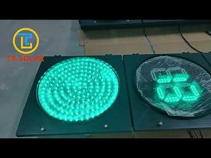 LED traffic lights with countdown timer