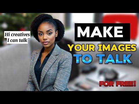 How To Make Any Image TALK Using FREE AI Tools (No Editing or Payment Needed!)