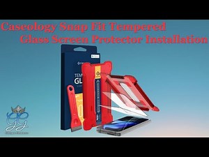Google Pixel 9 Pro Fold Caseology Snap Fit Tempered Glass Screen Protector Installation