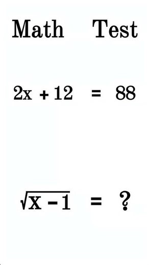 Genius IQ Test math puzzle🔥