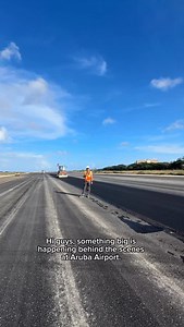 Taxiway Golf is getting a major upgrade to boost safety and efficiency for years to come 🚧 ✈️ #aua #arubaairport #aruba #onehappyisland | Queen Beatrix International Airport