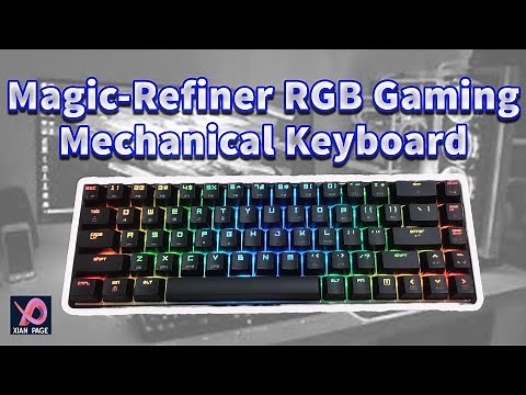 Magic-Refiner RGB Gaming Mechanical Keyboard