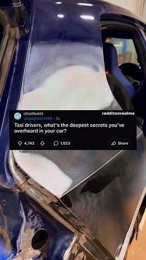 Taxi drivers, what's the deepest secrets you've overheard in your car#reddit #askreddit #redditask #story #redditstory #redditrealms #redditonrealms #LearnOnTikTok #satisfying #relaxin | Food lover | Facebook