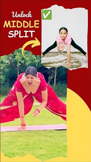 How to Do Middle Split for Kids | Yoga Flexibility Tutorial