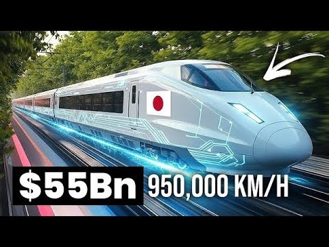 🇯🇵 Japan’s $55 Billion Maglev Train – Tokyo to Osaka in Just 67 Minutes!