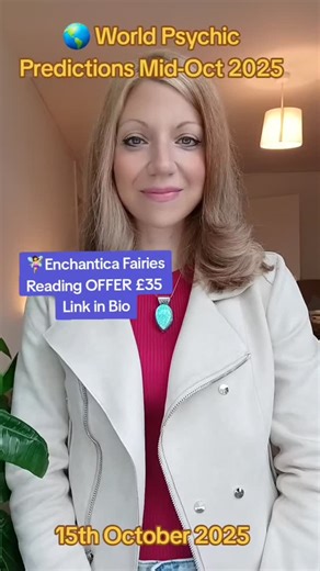 2.2K views · 129 reactions | World Predictions - Mid October 2025 栗‍♀️ #fyp #psychicmedium #psychic #tarot #psychicpredictions #spirituality #tarotreading #astrology #naturaldisaster #magic #clairvoyant #horoscope | Soul-Voyance with Selina | Facebook