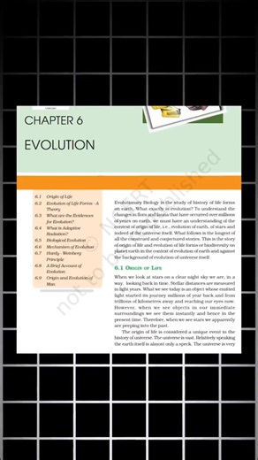 Evolution Class 12 Biology | CBSE BOARD Exam 2026 | Important Questions