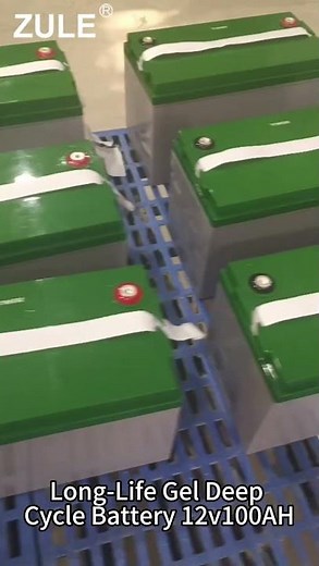 12V 100AH Long-Life Gel Deep Cycle Battery – Best for Solar & Off-Grid Storage